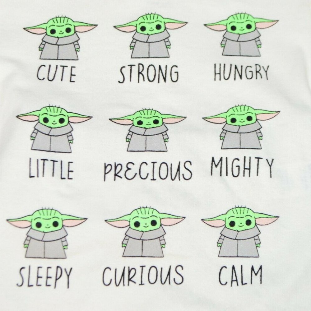 The Mandalorian Baby Yoda Boys T-Shirt and Shorts - Picture 2 of 9